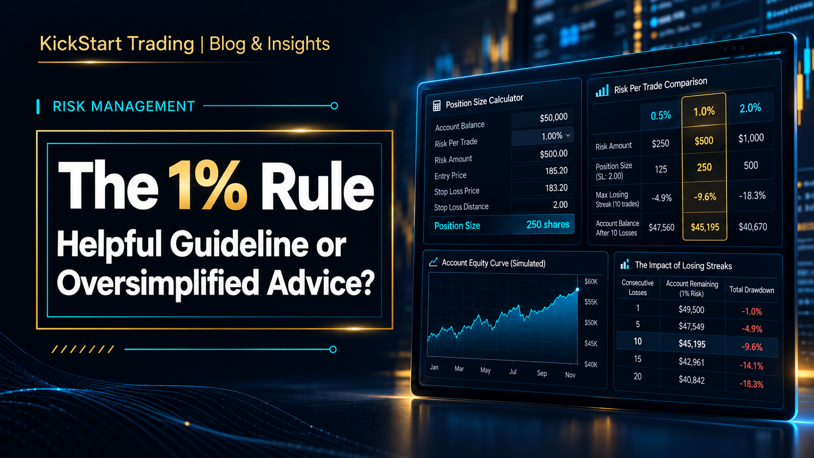 The 1% Rule: Helpful Guideline or Oversimplified Advice?